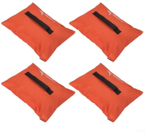 babominimer Bolsas de arena de red deportiva, pesas de saco de arena para porterías de fútbol reforzadas, para redes de béisbol, porterías de fútbol, redes de golf, redes de fútbol, redes de hockey (4