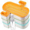 HANABASS Kit De 3 Piezas De Césped Hidropónico para Gatos para Apartamentos Sin Tierra con Rociador Maceta De Agua Kit De Cultivo De Césped para Gatos De Plástico