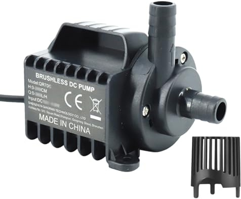 Bomba de fuente eléctrica - Motor de fuente de acuario de flujo, bombas de estanque recargables USB | 8 parámetros de bombas ajustables con diseño ultra silencioso, bomba de agua al aire libre po