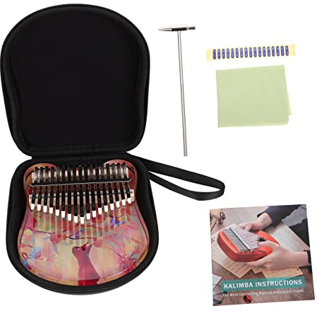 Supvox Acryl Kalimba Daumenklavier Fingerklavier Musikinstrument Für Anfänger