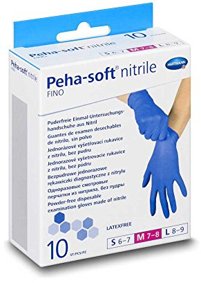 Hartmann Peha-Soft - Guanti monouso in nitrile Fino in 10 pezzi