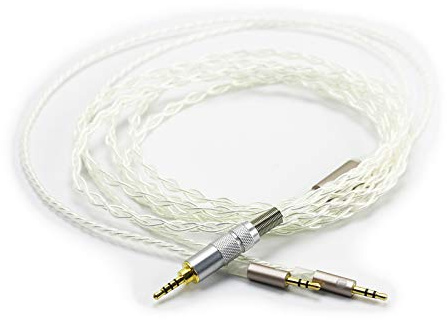 Cavo Hi-Fi, da connettore maschio Trrs bilanciato da 2,5 mm a doppio jack maschio da 2,5 mm, compatibile con cuffie Hifiman HE400S, HE-400I, HE560 HE1000 e Astell&Kern AK240 AK380 onkyo DP-X1 FIIO