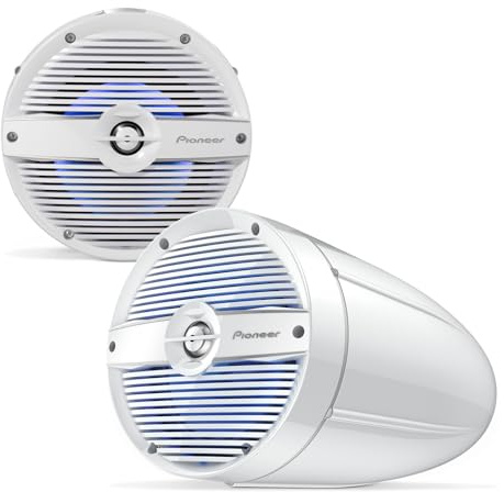 PIONEER TS-ME770TC | 1x Marinetauglicher 2-Weg-Koaxial-Tower-Lautsprecher der ME-Serie. (250 W) LED