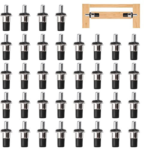 UFURMATE Lot de 36 goupilles de réparation à ressort pour stores en plastique avec anneau en métal
