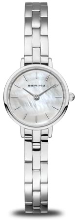 Bering Damen Uhr Quarz Movement - Classic Collection mit Edelstahl und Saphirglas 11022-704