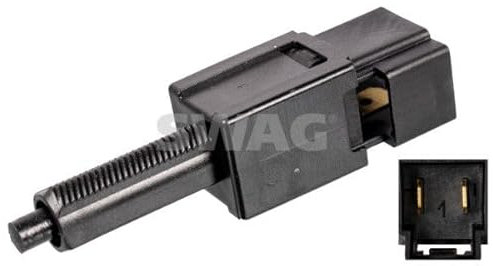 SWAG 33 10 6711 Interruptor de luces freno Interruptor de Luz de Freno Interruptor de pedal de freno Interruptor de freno