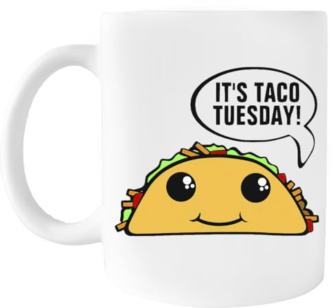 Kwantees Its Taco Tuesday Taza De Cerámica Taza Ecológica