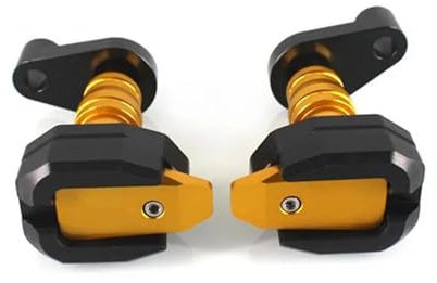 OBIOZZ Motorrad Absturzsicherung Sturzpad Verkleidung Für Kawasaki Für Z1000sx Für Z 1000sx 2011-2016 2014 2015 Schutz Crash Pad Protector Motorrad Sturzschutz Sturzpads(Color:Gold)