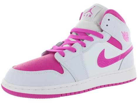 Jordan -Sneakers -Chiusura con Lacci -Tomaia in Pelle -Fodera in Tessuto -Suola in Gomma