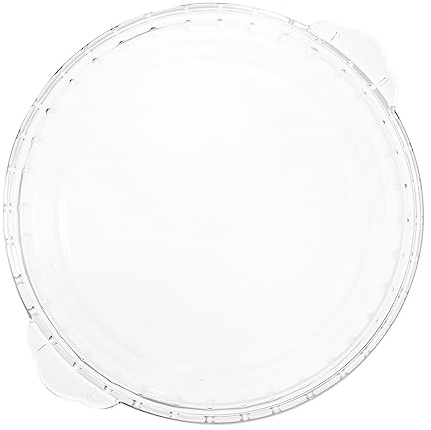 PHENOFICE Glasbackplatte Kuchenform Aus Hitzebeständigem Glas Für Kochen Und Backen Transparente Glasplatte Für Haushaltsküche Und Mikrowelle