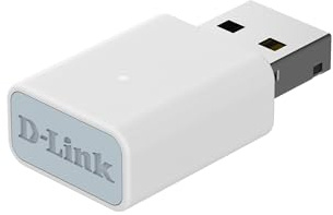 D-Link AC1300 USB WiFi Adapter —2.4/5GHz Dual Band Wireless Internet Travel Size for Desktop PC Laptop —MU-MIMO Plug & Play —Supports Windows 10/11 Drivers —WPA3 Enhanced Security (AC13U)