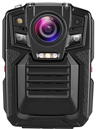 HPHPH V8N Mini videocamera 64G 1080P Videoregistratore BodyCam montato su corpo IR Night Vision DVR for Guardia di sicurezza Polizia Camara
