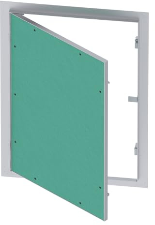 Revisionsklappe Aluminium Rahmen 40x60cm 12,5mm Einlage GK Gipskarton Revisionstür Alu