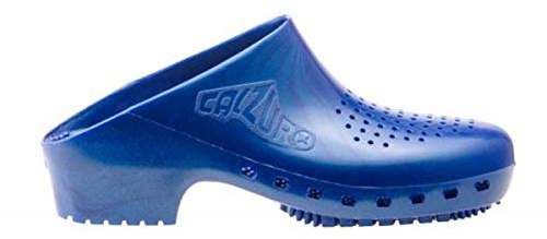 Calzuro Classic con Fori – Zoccoli Sanitari Professionali per Uomo e Donna, Comodi, Antiscivolo e Antistatici, Autoclavabili, Traspiranti, in Gomma Tecnica