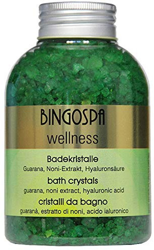 BINGOSPA dance Cristalli da bagno dimagranti con guaranà per idratare la pelle - 650g