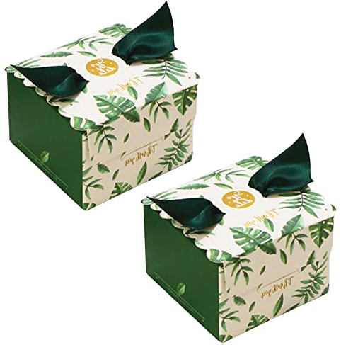 Allbusky 50PCS Paper Candy Boxes - Sweet Wedding Favour and Gift Bags, Creative Treat Boxes for Party Decorations