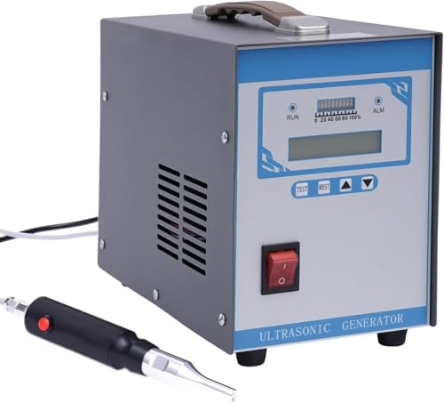 TBVECHI Ultrasonic Plastic Welder, 28KHz 700W Handheld Ultrasonic Spot Welder Portable Spot Welding Machine for ABS/PP/PE/PS/PC