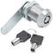 IBXWMNG Cerradura tubular de leva de rosca de 16 mm para puertas cajones armarios y buzones con llaves iguales Cerradura cilíndrica de ¡Asegure sus pertenencias con facilidad