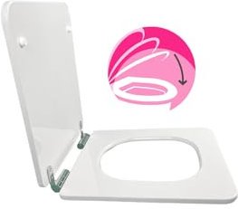 JACOB DELAFON Asiento de madera Rêve Descenso progresivo y desmontable Fácil instalación y limpieza E28941-00