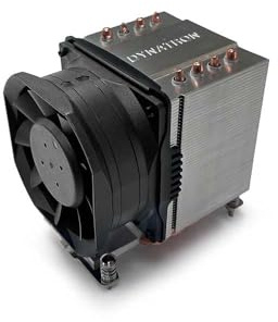 Dynatron Dissipatore di calore in alluminio A56 con tubi di calore e ventola laterale per presa AM4/AM5