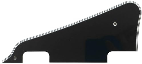 Gitarren-Pickguard für Gibson Epiphone Les Paul LP P90, 5-lagig, Schwarz