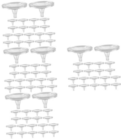 Toddmomy 4 Juegos De Hierba De Cría para Acuario Accesorios para Acuario Betta Soporte De Cristal para Soporte Pequeño 20 Unidades X 4