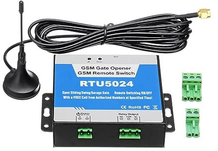 Kit Automazione Cancello Scorrevole, Interruttore relè apriporta Telecomando wireless Interruttore di controllo accessi L'apriporta può essere chiamato e portatile,per cancello(Type A)
