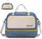 BAGROUPS Groß Reisetasche 55x40x23 Handgepäck Flugzeug Tasche Germanwings Lufthansa TUI Airways Erweiterbar 50L Trainingstasche Duffel Bag Wasserdichtes für Weekender Sport Fitness Damen Herren Blau