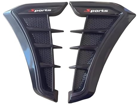 R-timer Frontspoiler für Opel Corsa A B C D E F 2000-2019, Tuning Lippe Auto Frontstoßstange Auto Trims, Schwarz
