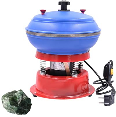 Polisseuse Ambre Et Agate, Machine à Polir Jade Tumbler Pour Bijoux Et Métal, Compact Vibratoire, Polisseuse Industrielle Vibratoire, Finition Parfaite