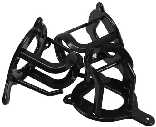 YARNOW 3 Ganchos para Establo de Caballos, Soporte de Pared de Hierro para Bridas, Organizador de Aparejos Ecuestres Resistente, Accesorios para Establos, Almacenamiento de Cabestros,