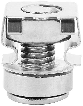 Dioche Dado a Gabbia H20pcs Set di Viti e Dadi a Gabbia per Rack per Armadio di Rete | Elementi di Fissaggio in Ferro Nichelato M5*20 per Armadi Elettrici e Installazioni di Rete (M5*16(20 PZ))