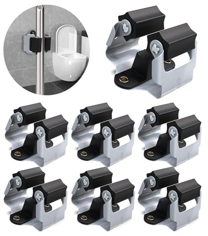 3-H 6X Besenhalterung Wand,Gerätehalter aus verstärktem Edelstahl(Schwarz) | Besenhalter Wandhalterung für Besen Gartengeräte Schaufel Wischmopp,Gerätehalter für Zuhause Garten Garage,pulverbeschichtet