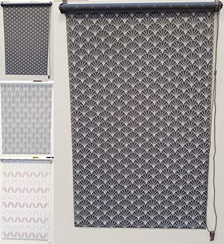 MadeInNature Store Enrouleur tamisant imprimé, de, fenêtre, Porte-fenêtre, Hauteur 180 cm, différentes largeurs, Plusieurs modèles (Vintage, Largeur Tissu 30 cm x Longueur 180 cm)