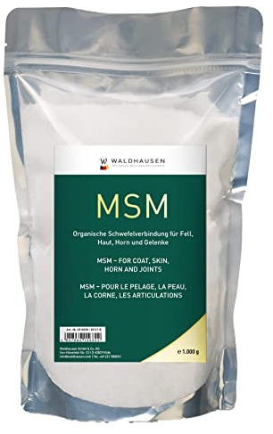 WALDHAUSEN MSM - Für Fell, Gelenke, Haut und Horn, 1kg