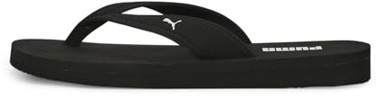 Puma Women Sandy Flip Flip-Flops, Puma Black-Puma White, 40.5 EU