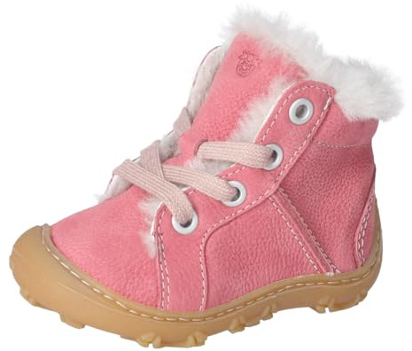 RICOSTA ragazza Stivali ELIA,Larghezza: larga (WMS),terracare,scarpe minimaliste,pelle di agnello,scarpe per bambini,rosa (rosewood / 320),26 EU