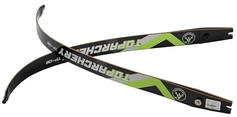 Bogenschießen Takedown Recurve Bogen Limb Ersatzteile 20-40lbs Bowlimbs für Recurve Bogen für 23 und 25 Zoll Riser Traditionelle Jagd und Zielschießen (32LB)