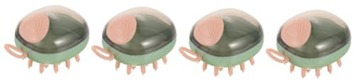 Yardwe 4stücke Pet Massage Brush Für Hunde Und Katzen Umweltfreundliche Badebürste Zur Fellpflege Und Reinigung Praktisches Zubehör Für Haustierbesitzer