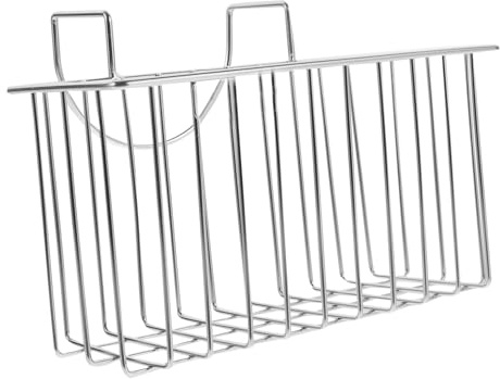 PRETYZOOM Cesta y Fregadero de de Cocina Inoxidable para de Acero Bordes Diseño Lisos Función de Drenaje para Organizar Esponjas y Utensilios