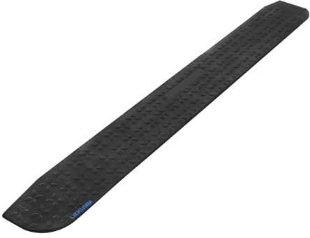 LIEKUMM Rubber Ramp for Wheelchair 2.5 cm High, Non-Slip Wheelchair Ramp with Star Pattern, 1000 kg Capacity Kerb Ramp for Doorways, Steps, Kerbs, Scooters, Pushchairs