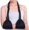 Arm Sling for Shoulder Injury,Adjustable Shoulder Straps,Sling for Arm Support,Shoulder Immobilizer for Injured Arm Elbow,Broken and Strains,for Women Men (Black)