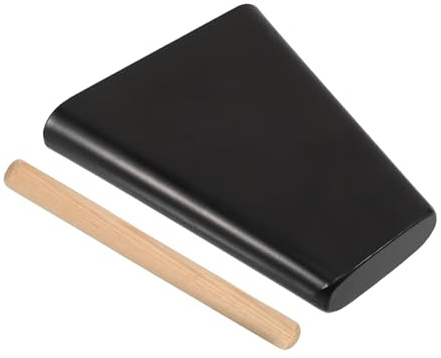 Alasum Cencerro Para Batería De Metal Soporte Para Cencerro Con Musical Para Interpretación Escénica y Grabaciones