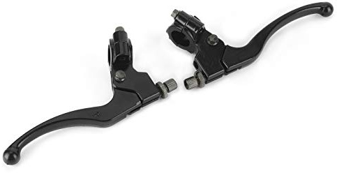 Clutch Lever, ZJchao Dirt Bike Brake Lever Shorty Clutch Drum Brake Handle Universal Motorcycle Drum Brake Handle Bike with 22mm Handlebar for Dirt ATV