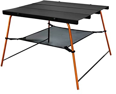 GSZCCZS Tavolo da campo in alluminio campeggio tavolo pieghevole portatile tavolo da picnic leggero tavoli da esterno per esterni tavoli da viaggio a scomparsa (colore: BL