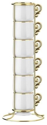 Bialetti Linea Pure Gold (Set 6 Impilabili)