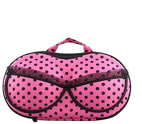 Wankd BH-Koffer,Schutz Bh Unterwäsche Speicherorganisator Tragbare Faltbare Schrank Reise Box Fall Reiseveranstalter Tasche für Frauen Bhs Unterwäsche Socken Krawatten Schals (B)