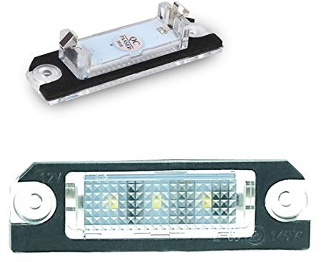 Do!LED D24 LED Kennzeichenbeleuchtung mit Dichtung und E-Prüfzeichen kompatibel/Ersatzteil für diverse VW Modelle