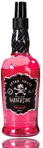 BARBERTIME Aftershave Cologne | Men Spray Fragrance | Professional Barbers Hairdressers and Traditional Turkish Red Thunderbold 400 ml (No 3)