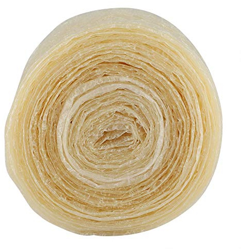 2-Layered Essbare Trocknungs Wurst Gehäuse für Aromachende Hausgemachte Würste Schinken 8M Wurst Hüllen 3 Zoll Nicht Getrocknet, Flaki Do Kielbasy, Schweine Hüllen für die Wurst